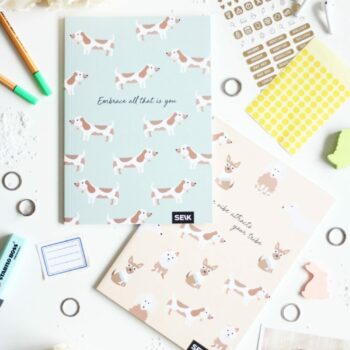 Bullet Journal honden & puppy's (2 stuks)