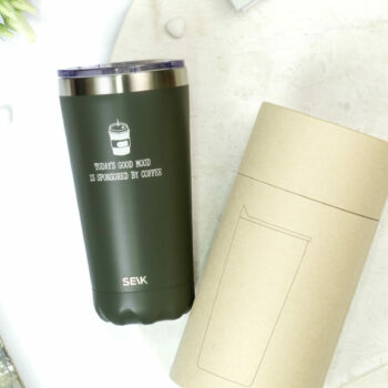 Termokande/kaffekop - todays good mood is sponsored by coffee 350ml