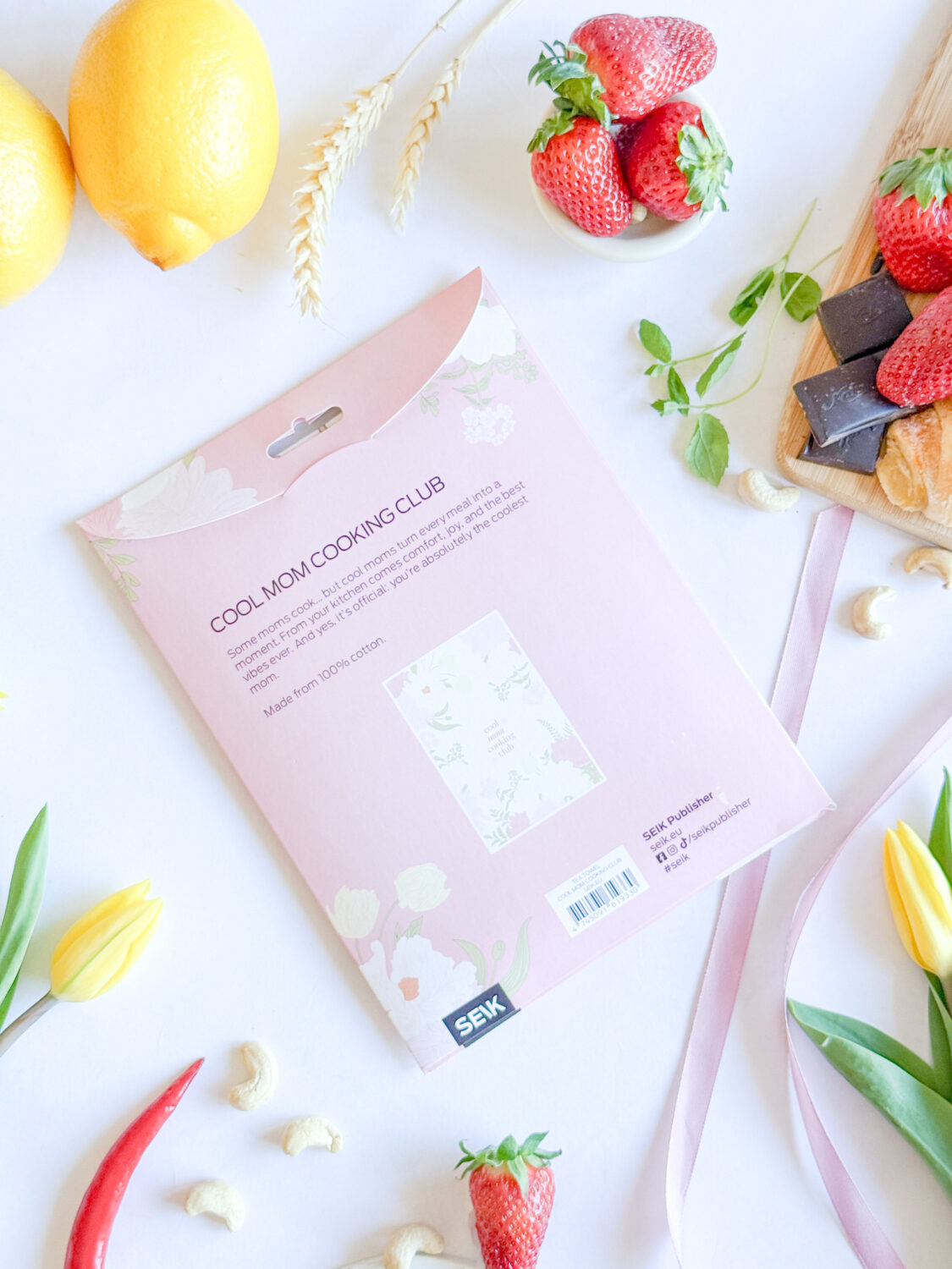Keukenhanddoek cool mom cooking club - Afbeelding 9